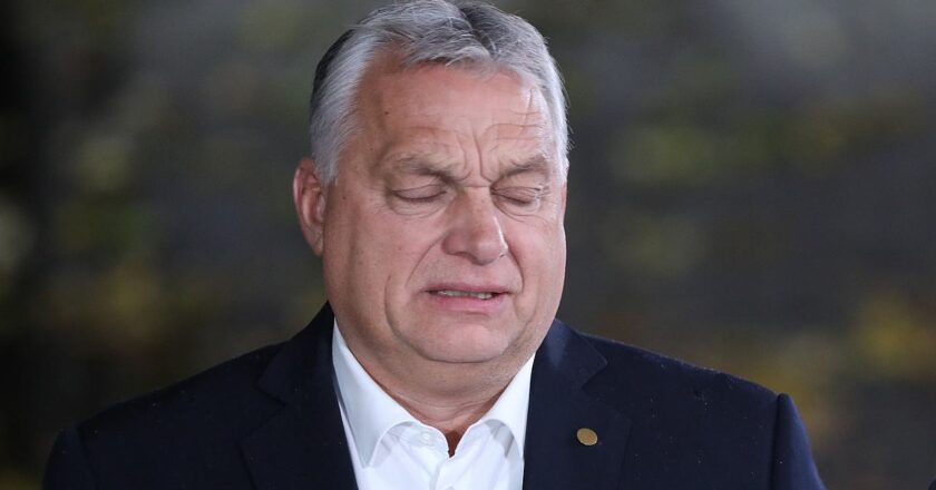 Das Foto zeigt Viktor Orbán